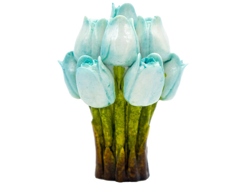 Lale Buketi Silikon Mum Kalıbı M-289 - 8