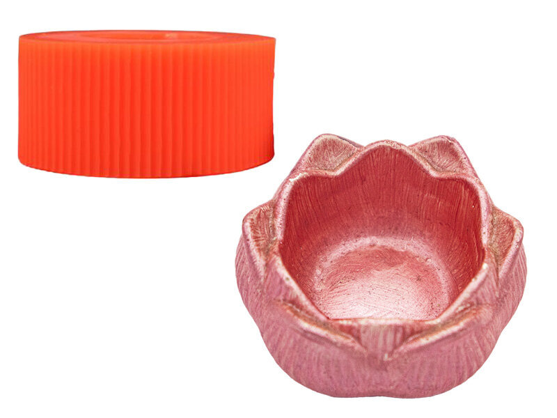 Lale Tealight Mumluk Silikon Kalıbı MUM-22 - Kimyacınız