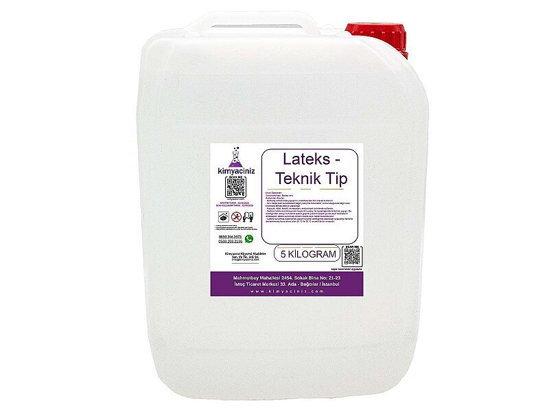 Lateks - Teknik Tip 5 KG - Kimyacınız