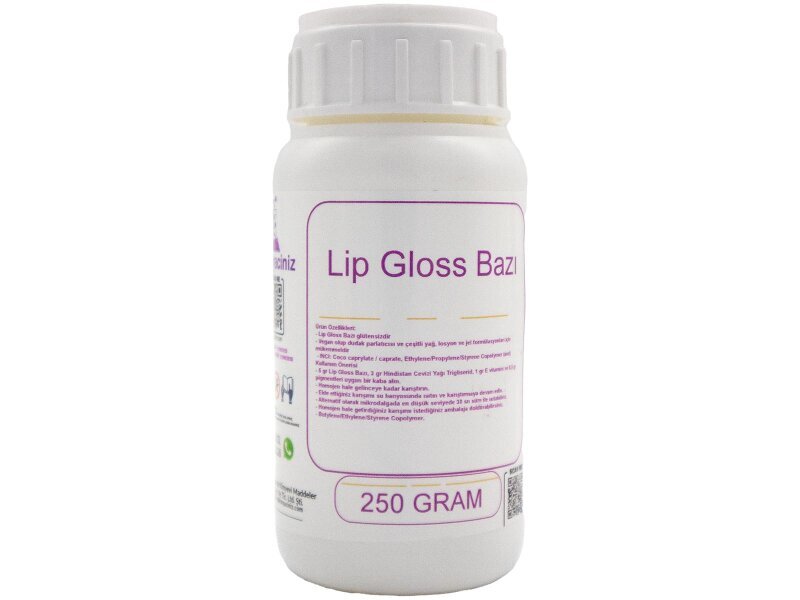Lip Gloss Bazı 250 GR - Kimyacınız