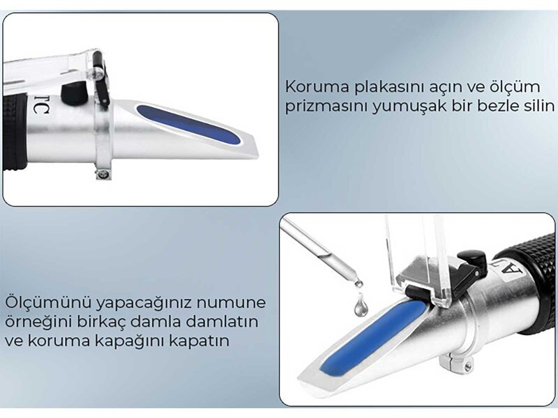 Loyka 0–32 Brix Dürbün El Tipi Refraktometre - 6