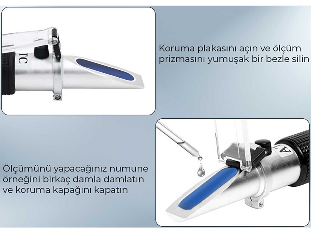 Loyka 0–32 Brix Dürbün El Tipi Refraktometre - 6
