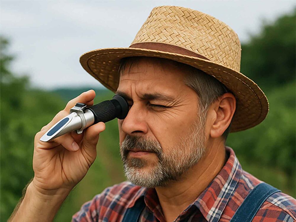 Loyka 0-32 Brix El Tipi Refraktometre - 5