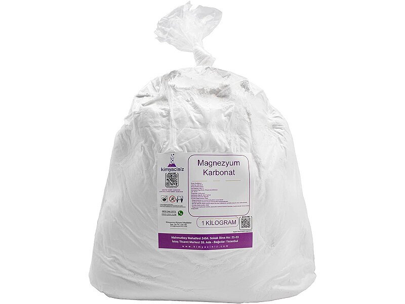 Magnezyum Karbonat 1 KG - Kimyacınız
