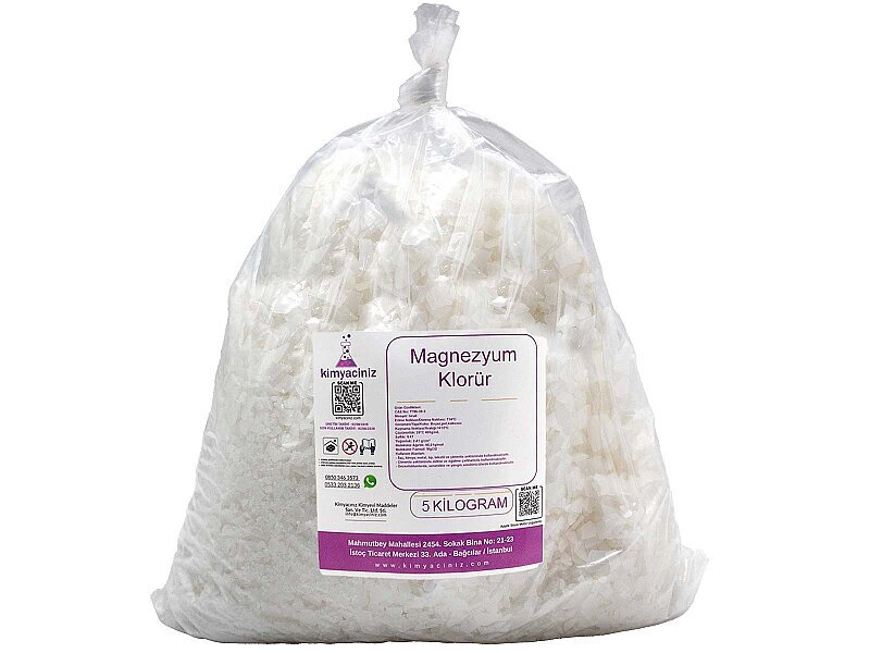 Magnezyum Klorür 5 KG - Kimyacınız