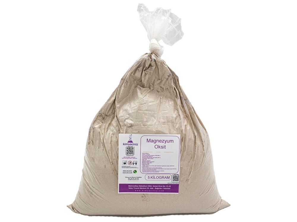 Magnezyum Oksit 5 KG - 1