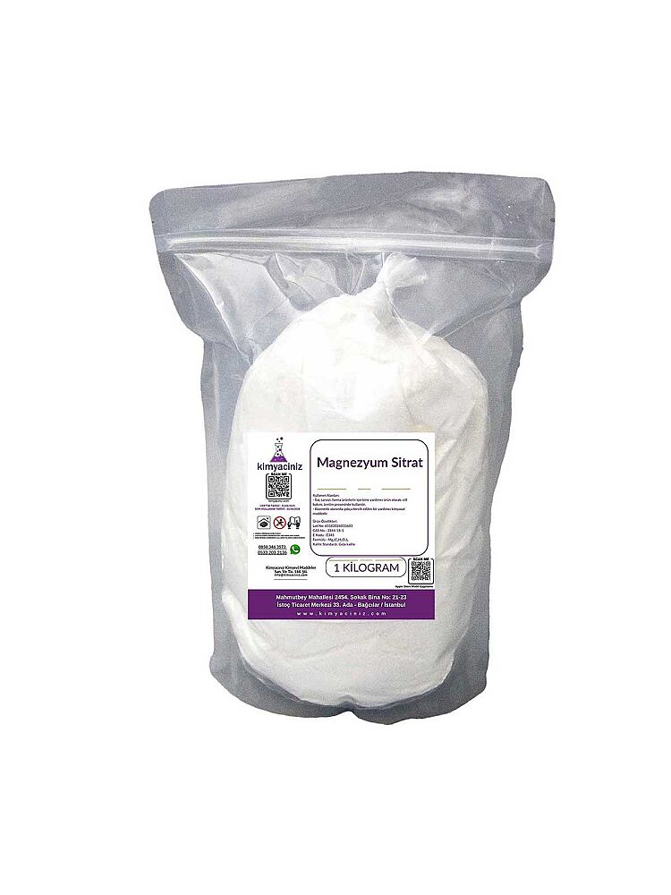 Magnezyum Sitrat 1 KG - 1