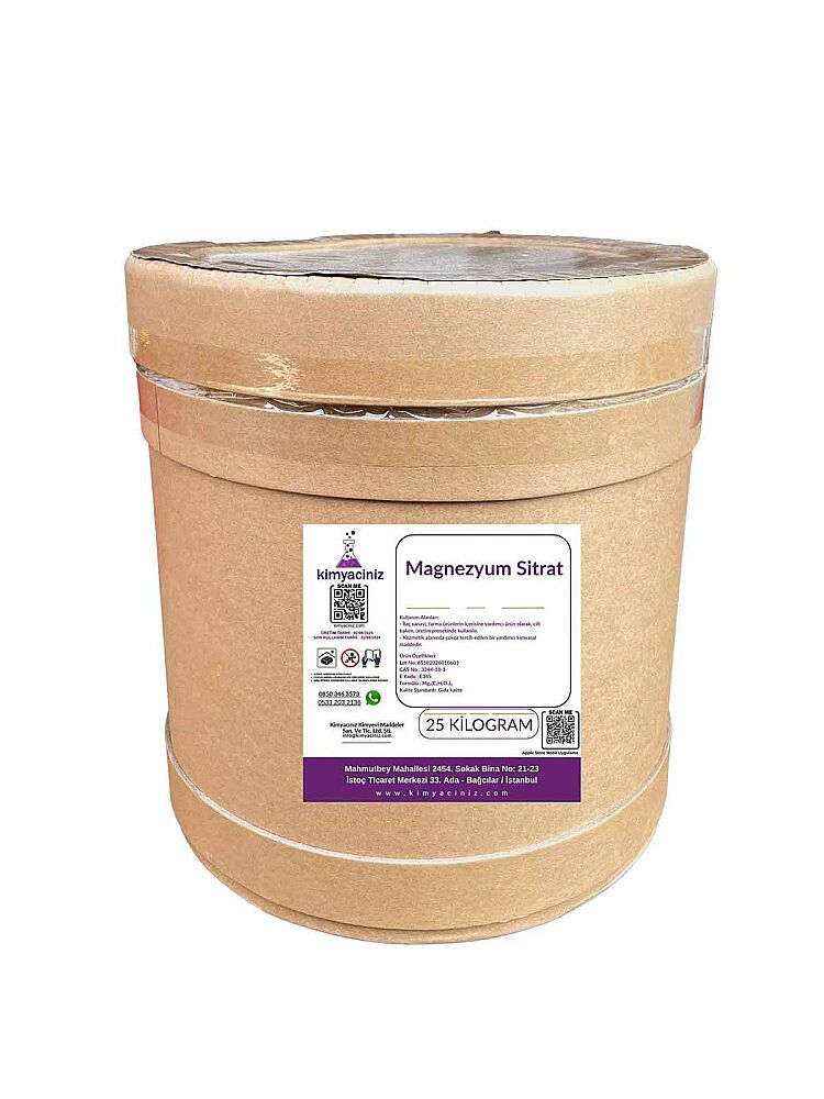 Magnezyum Sitrat 25 KG - 1
