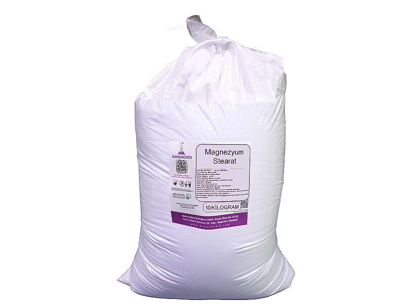 Magnezyum Stearat 10 KG - Kimyacınız