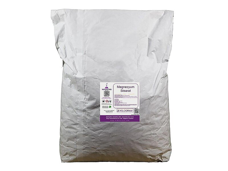Magnezyum Stearat 20 KG - Kimyacınız