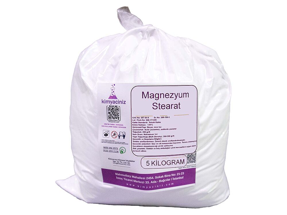 Magnezyum Stearat 5 KG - 1