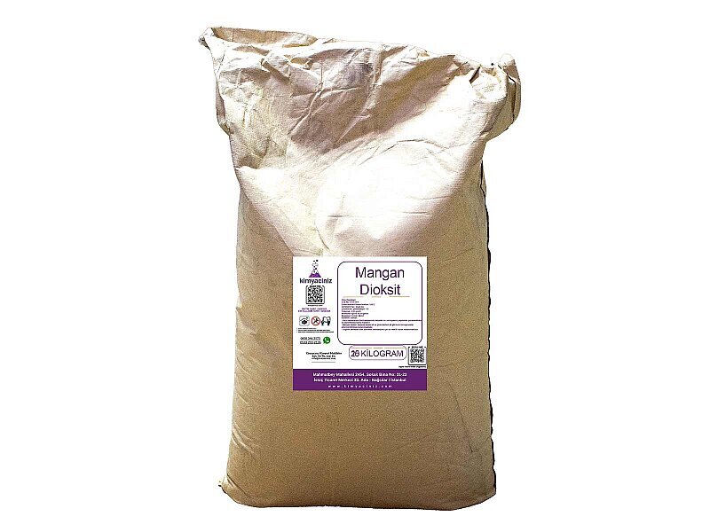 Mangan Dioksit 25 KG - Kimyacınız