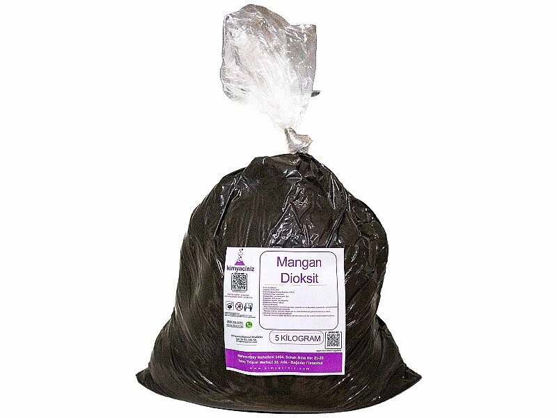 Mangan Dioksit 5 KG - Kimyacınız