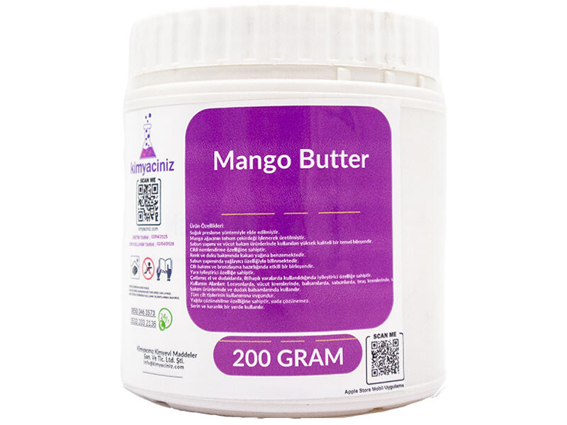 Mango Butter 200 GR - Kimyacınız