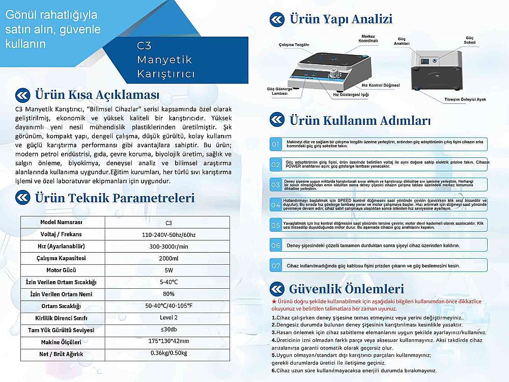 Manyetik Karıştırıcı - 2
