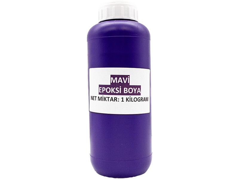 Mavi Epoksi Boya 1 KG - Kimyacınız