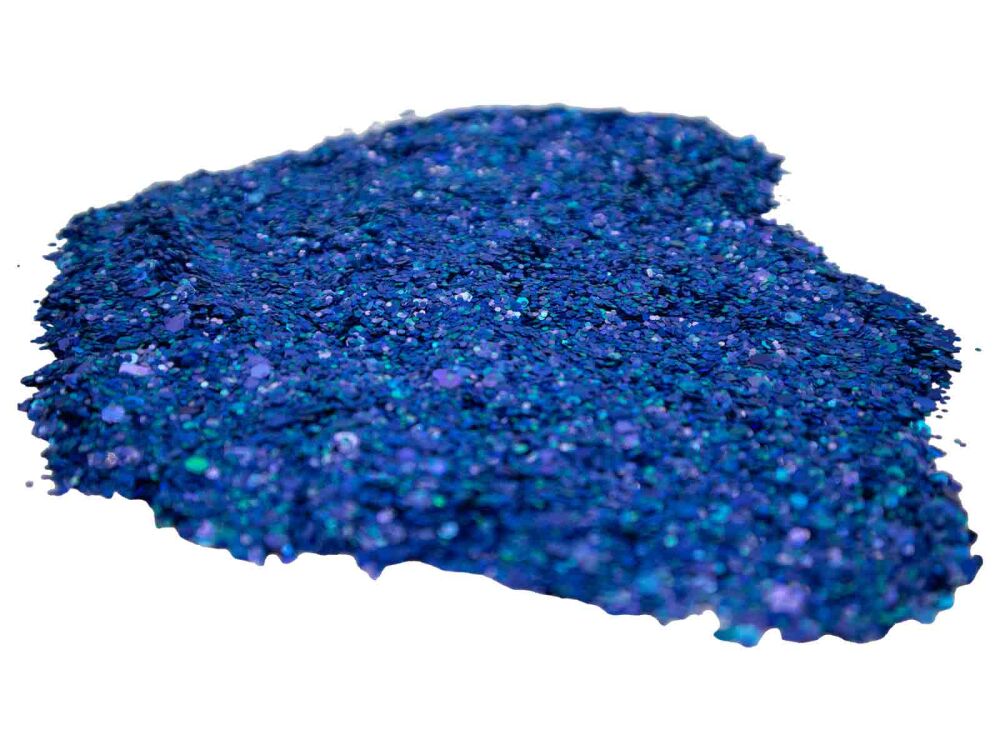 Mavi Glitter Süsleme Aksesuarı 100 GR - 2