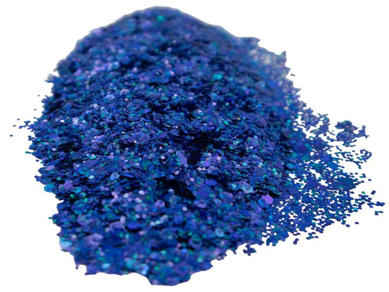 Mavi Glitter Süsleme Aksesuarı 25 GR - 2