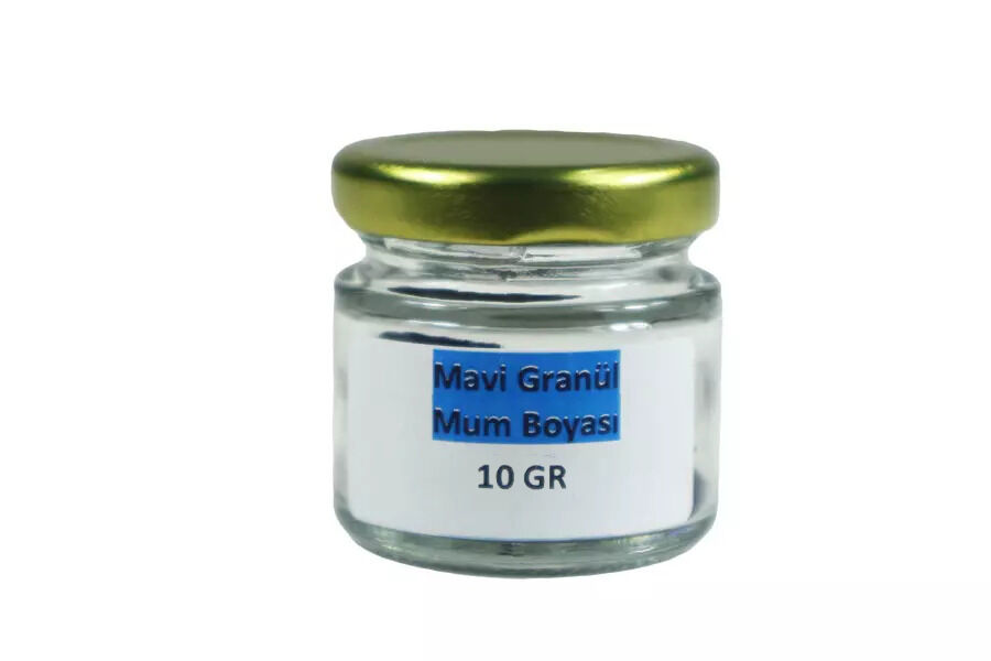 Mavi Granül Mum Boyası 10 GR - 1