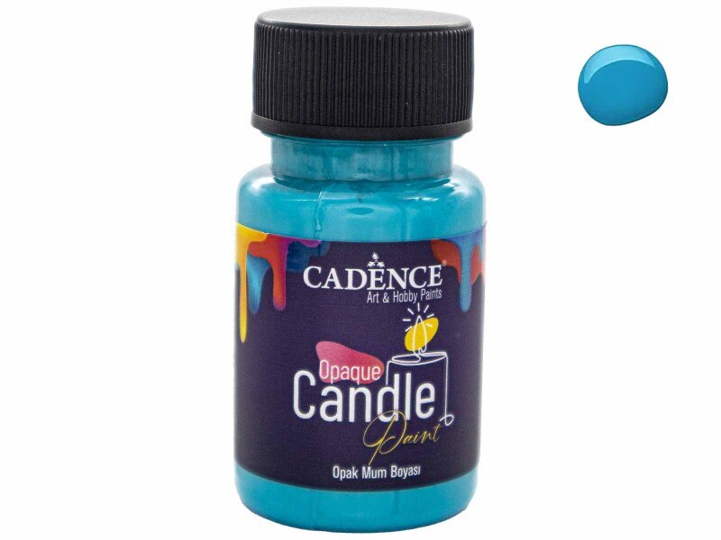 Mavi Opak Mum Boyası Cadence CDL 22 50 ml - Cadence