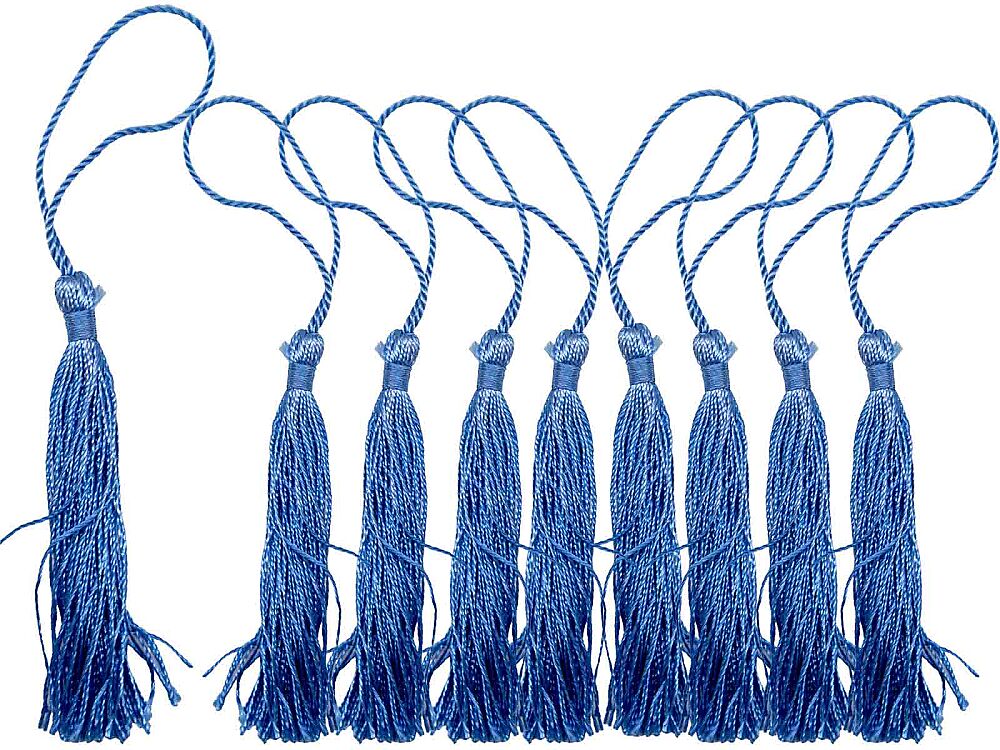 Mavi Püskül 100 Adet - 1