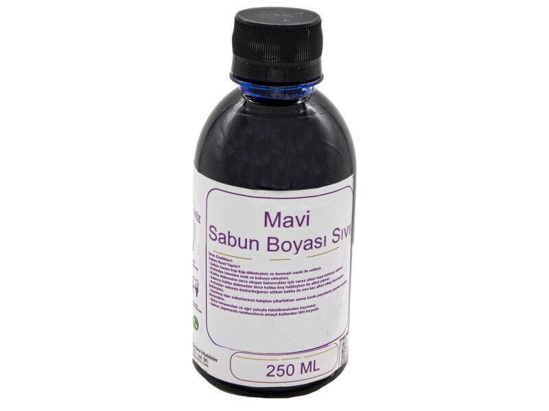 Mavi Sabun Boyası - Sıvı 250 CC - Kimyacınız