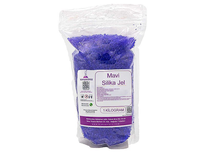 Mavi Silika Jel 1 KG - Kimyacınız