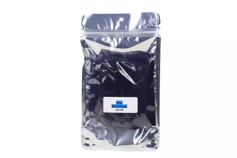 Mavi Toz Mum Boyası 100 GR - Kimyacınız