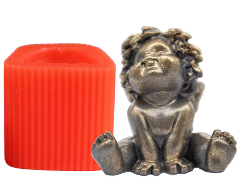 Melek Silikon Mum Kalıbı M-104 - 1