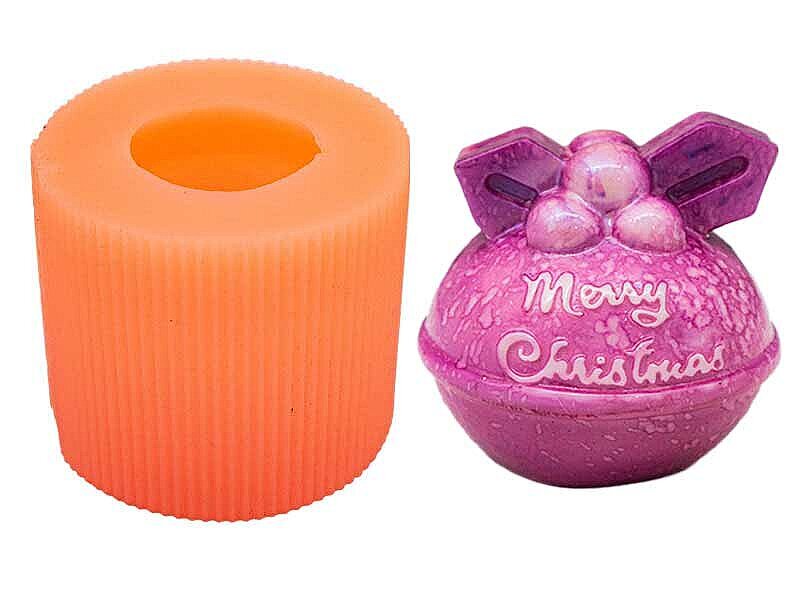 Merry Christmas Silikon Mum Kalıbı M-311 - Kimyacınız