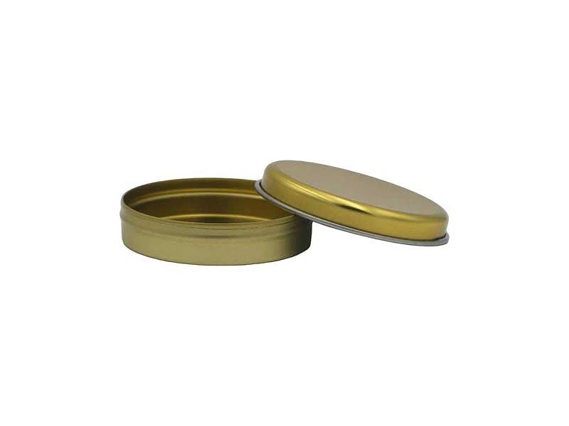 Metal Mum Kutusu Altın 50 CC - 100 Adet - 1