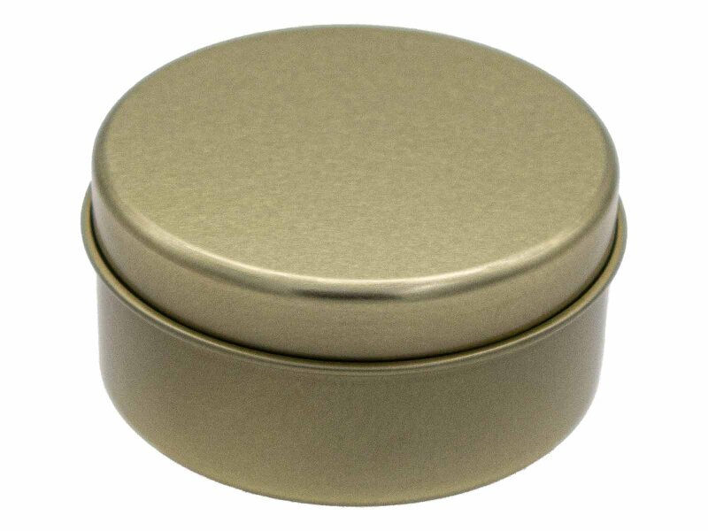 Metal Mum Kutusu Altın Sarısı 180 CC - 10 Adet - Kimyacınız