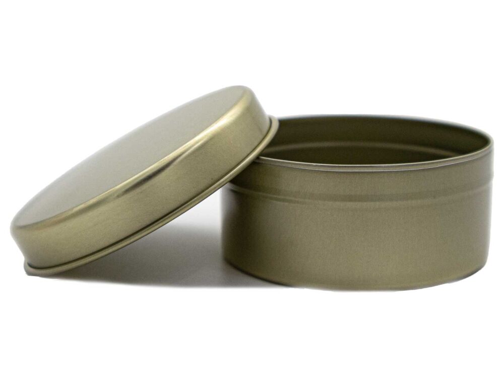 Metal Mum Kutusu Altın Sarısı 180 CC - 100 Adet - 3