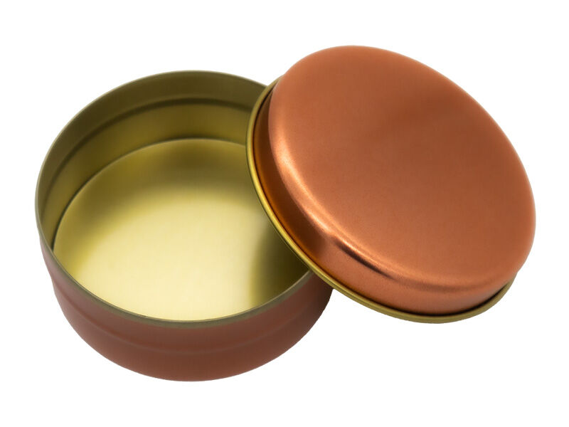 Metal Mum Kutusu Bronz 75 CC - 10 Adet - 2