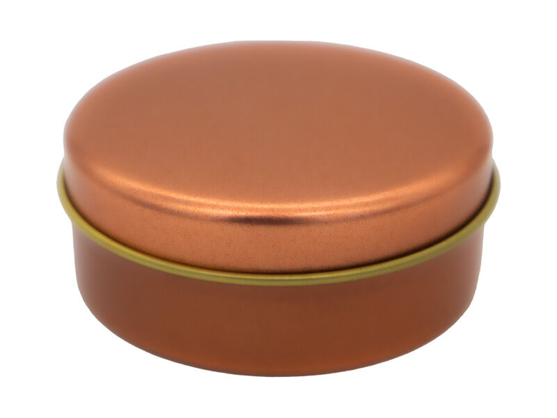 Metal Mum Kutusu Bronz 75 CC - 10 Adet - 3