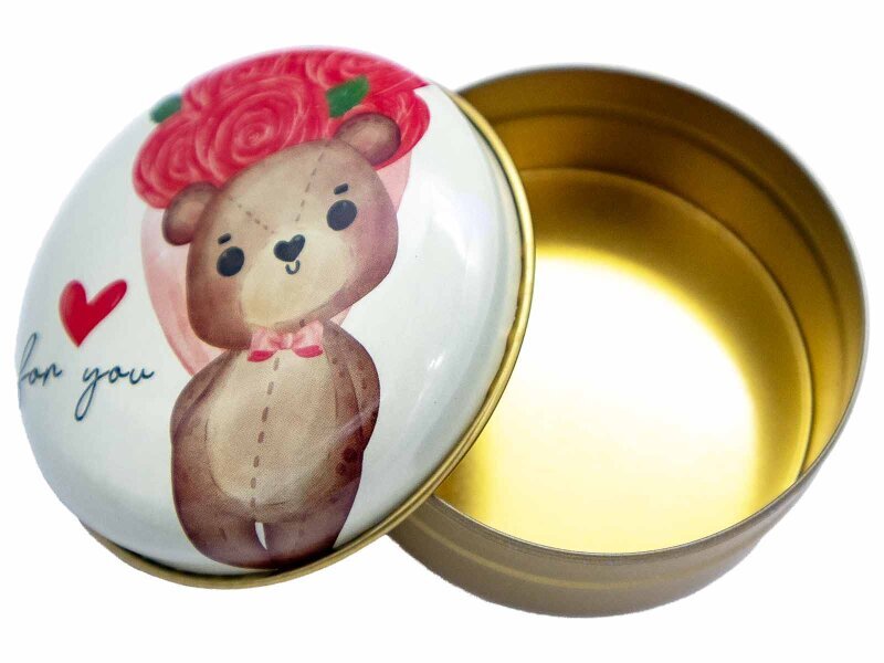 Metal Mum Kutusu Seti Sevgililer Günü Serisi 75 CC - 9 Adet - 4