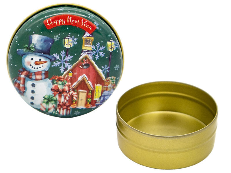 Metal Mum Kutusu Seti Yılbaşı Serisi 75 CC - 9 Adet - 4