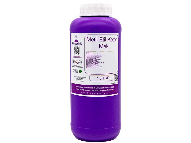 Metil Etil Keton 1 Litre - Kimyacınız