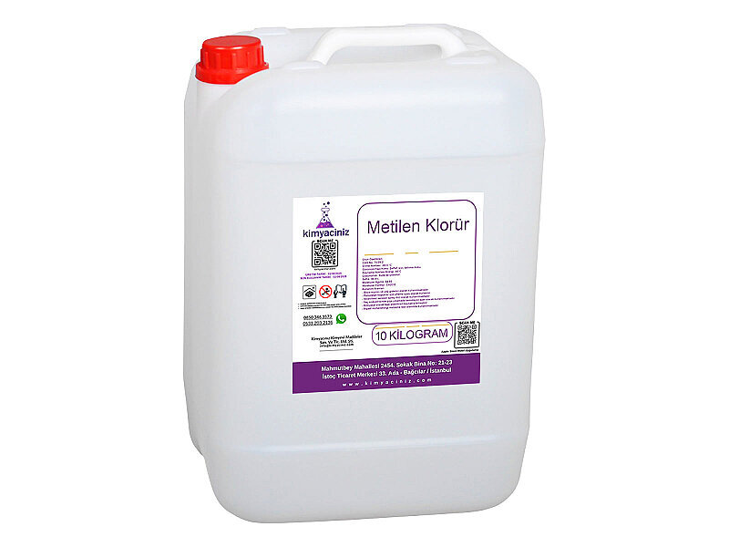 Metilen Klorür 10 KG - Kimyacınız