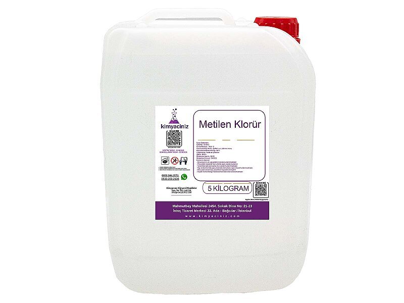 Metilen Klorür 5 KG - Kimyacınız