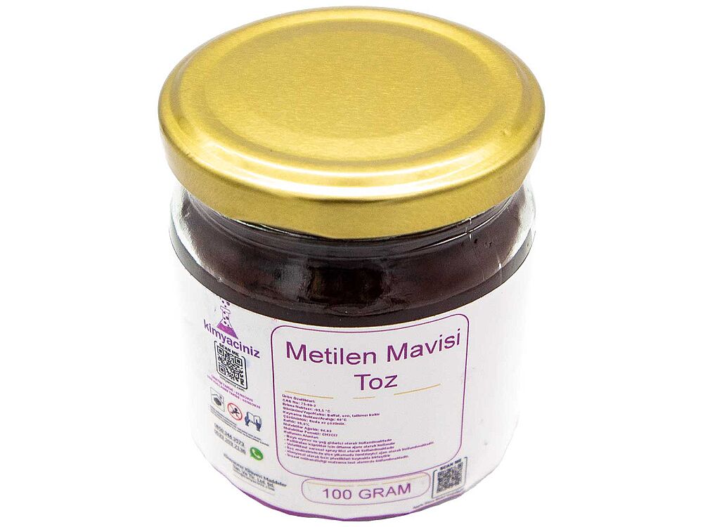 Metilen Mavisi Toz 100 Gram - 1