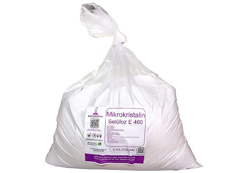 Mikrokristalin Selüloz E 460 5 KG - Kimyacınız