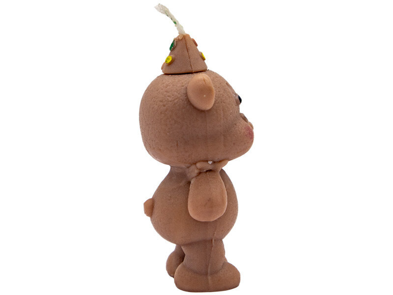 Mini Ayıcık Silikon Mum Kalıbı M-214 - 10