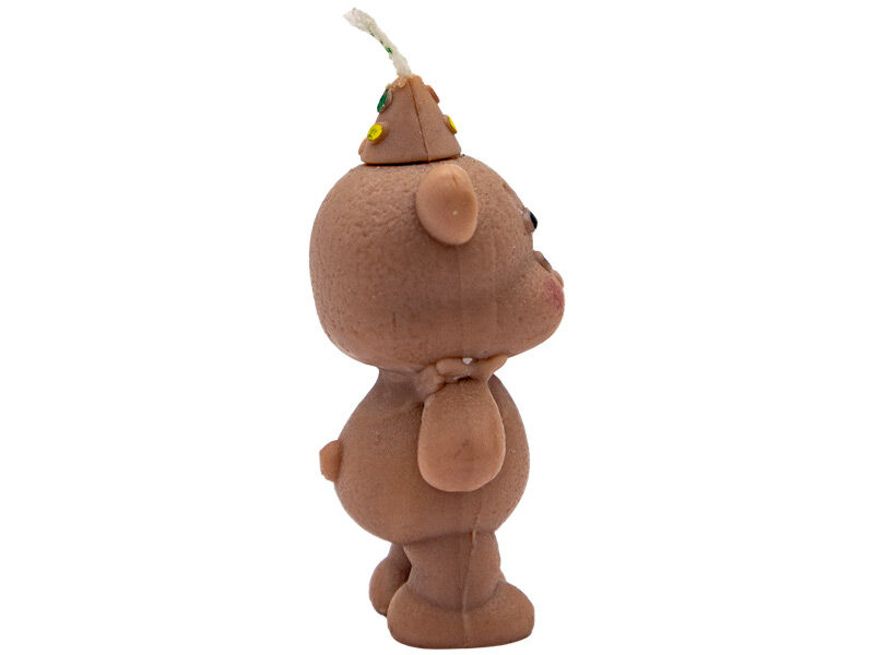 Mini Ayıcık Silikon Mum Kalıbı M-214 - 10