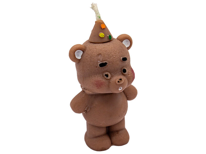 Mini Ayıcık Silikon Mum Kalıbı M-214 - 4