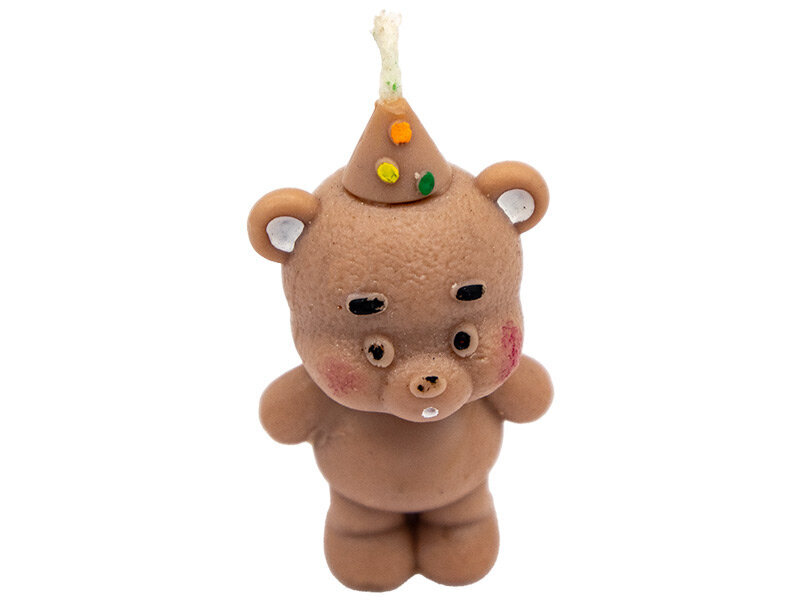 Mini Ayıcık Silikon Mum Kalıbı M-214 - 5