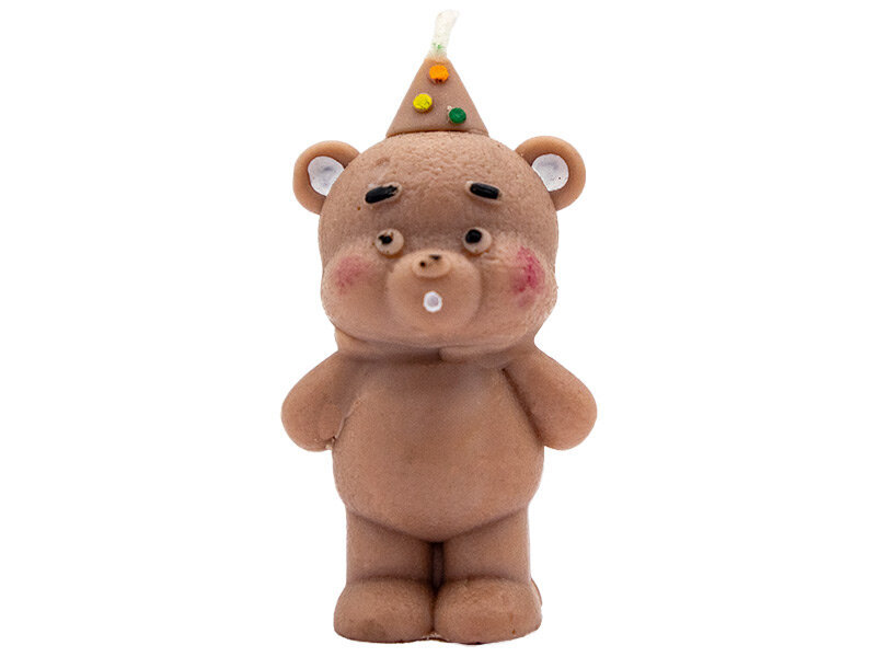 Mini Ayıcık Silikon Mum Kalıbı M-214 - 2