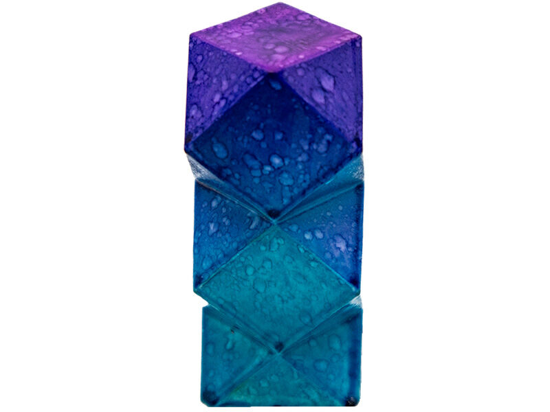 Mini Geometrik Silikon Mum Kalıbı M-280 - 4