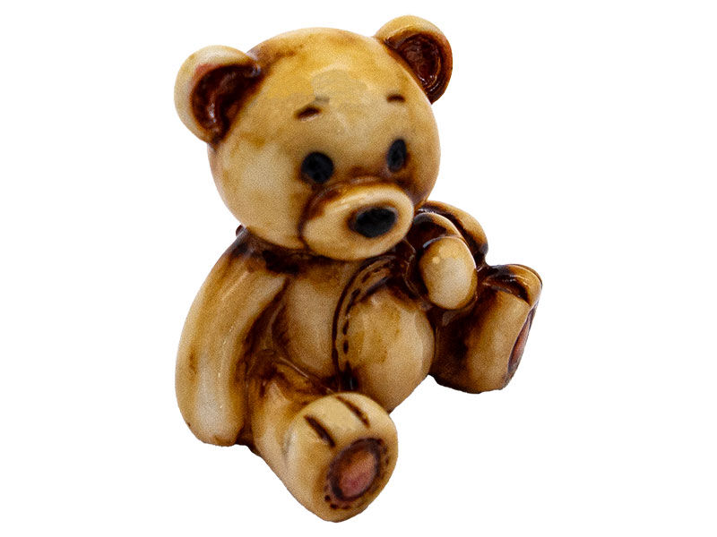 Mini Kalpli Ayıcık Silikon Mum Kalıbı M-302 - 5