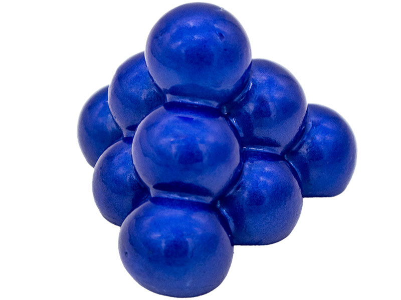 Mini Piramit Bubble Silikon Mum Kalıbı M-282 - 2